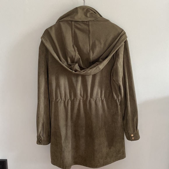 Zara green jacket in size 8 - Picture 3 of 6